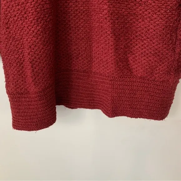 Pilcro Burgundy Cardigan Sweater Size M