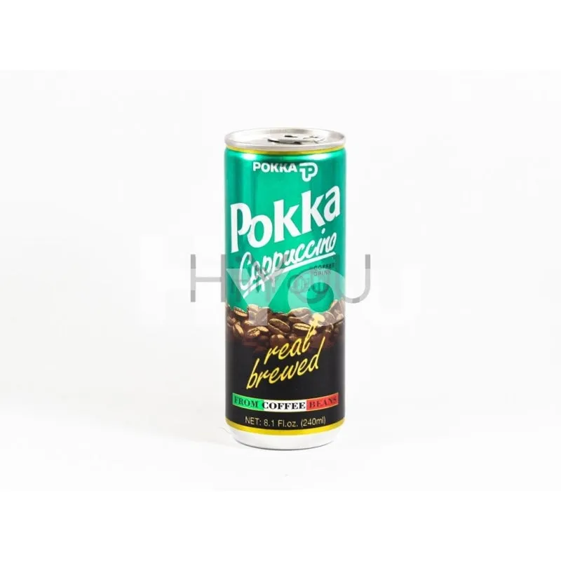 Pokka Cappuccino Coffee Drink 240ml ~ Pokka 卡布奇诺 240ml