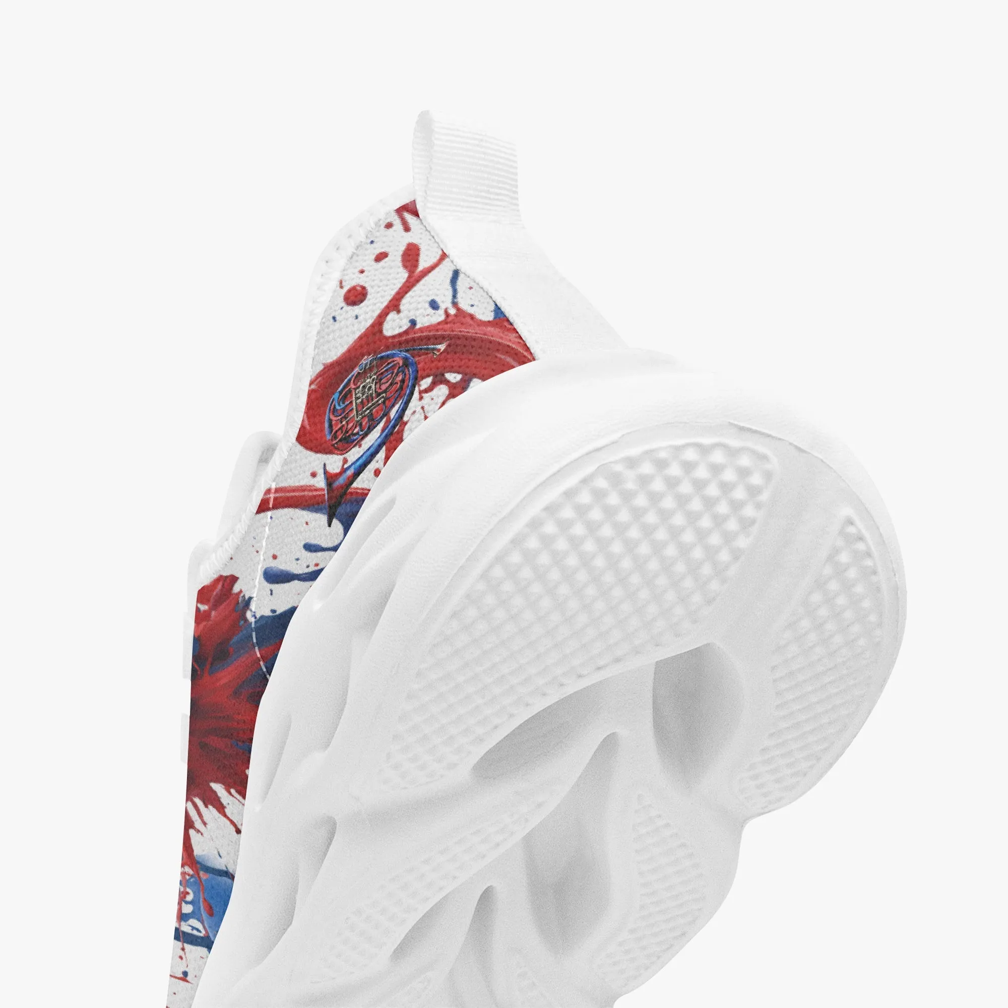 "French Horn" Bounce Mesh Knit Sneakers