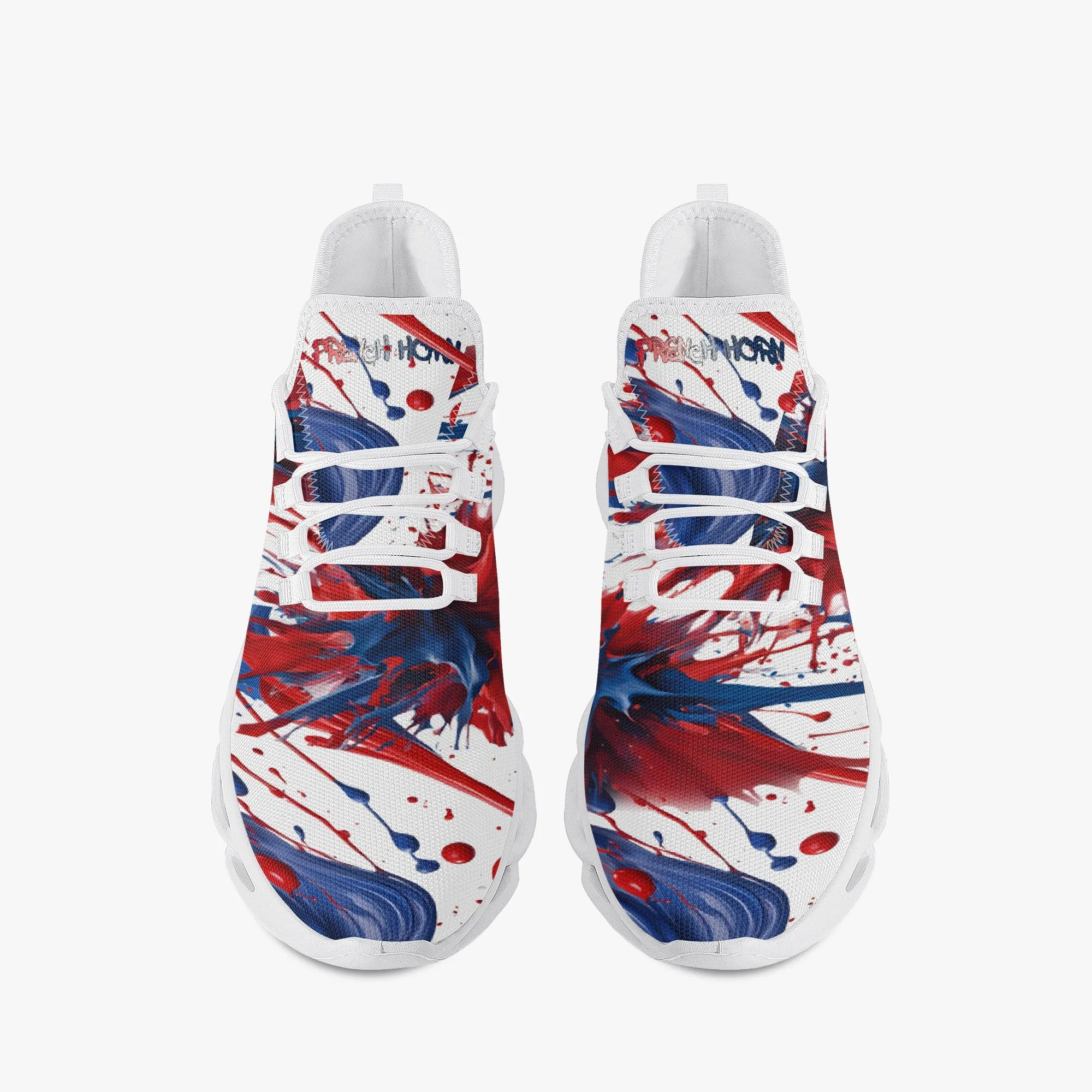 "French Horn" Bounce Mesh Knit Sneakers