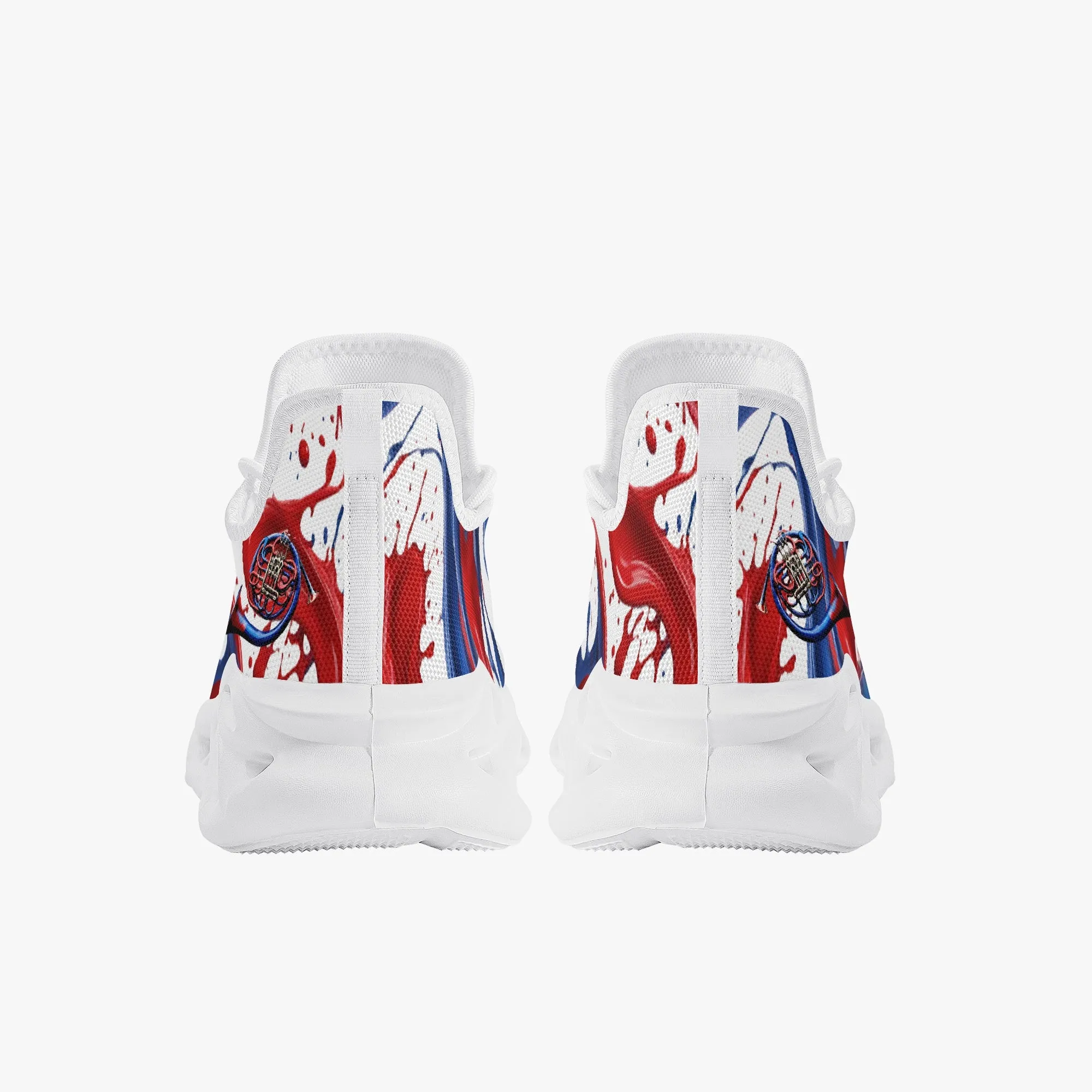 "French Horn" Bounce Mesh Knit Sneakers