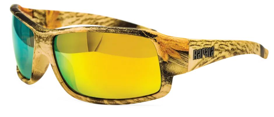 Rapala Prowler Polarized Glasses Camo/Amber/Orange Mirror