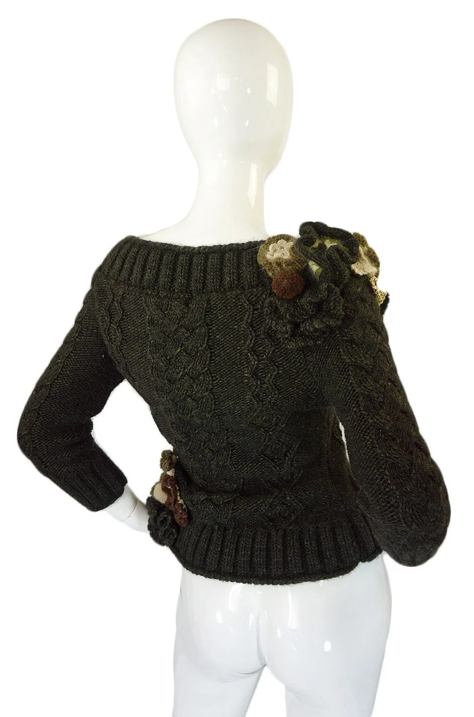 Rare F2005 Documented Runway Alexander McQueen Sweater