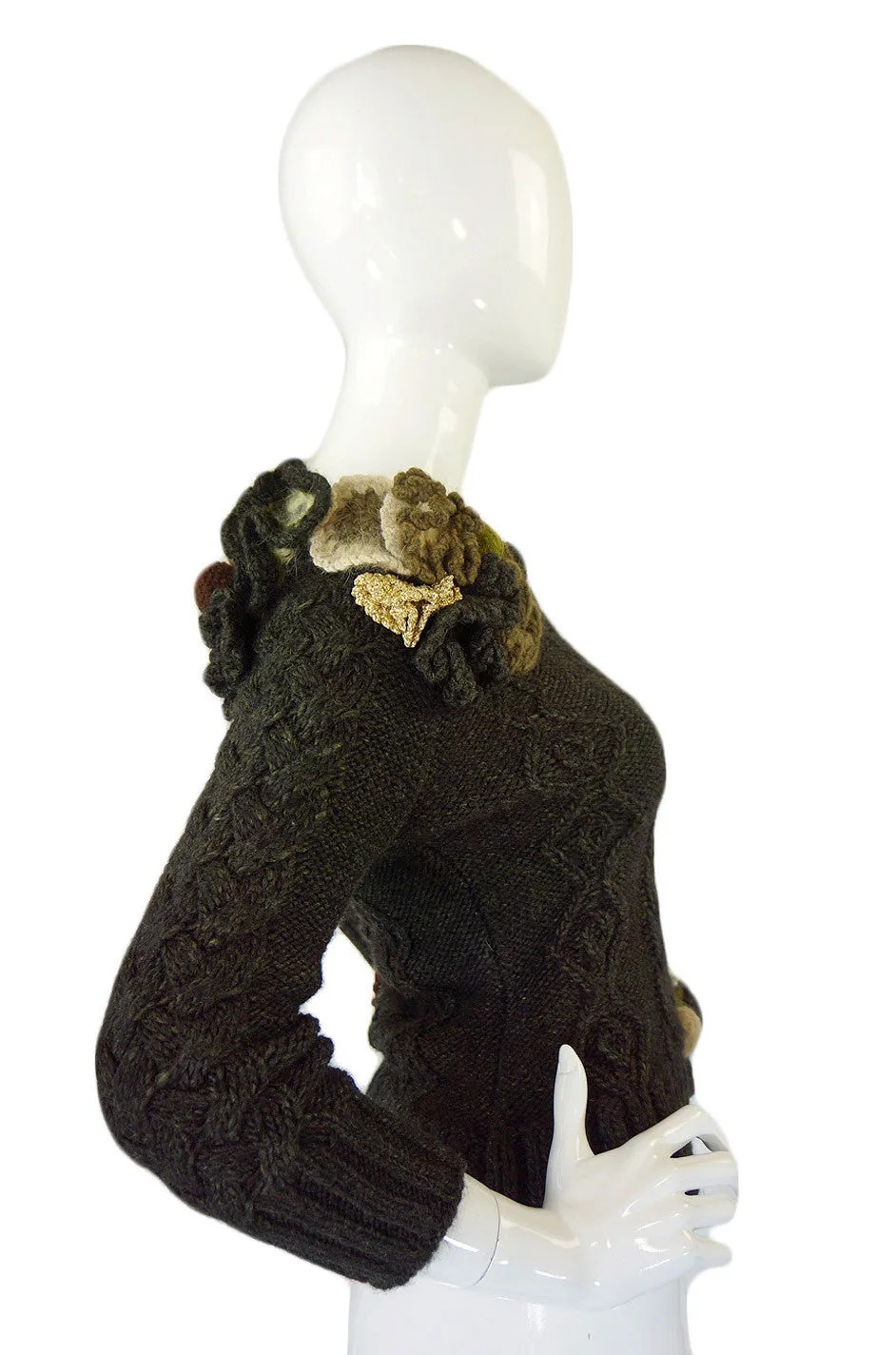 Rare F2005 Documented Runway Alexander McQueen Sweater