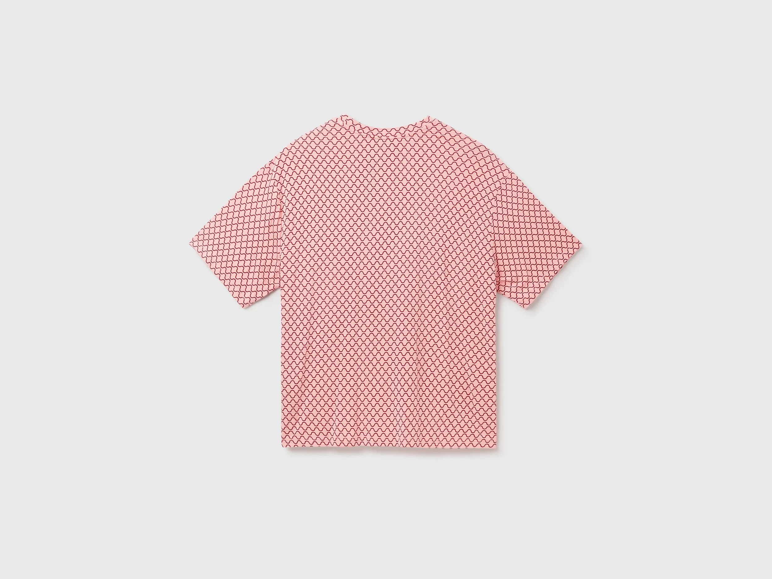 Regular Fit Round Neck Patterned T-Shirt