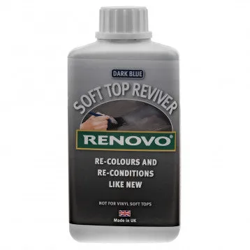 RENOVO SOFT TOP REVIVER, DARK BLUE, 500ML
