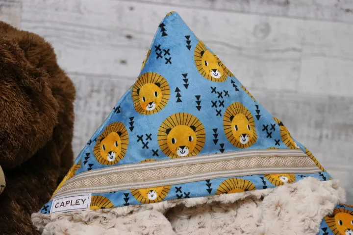 Rigley the first multi functional baby blanket