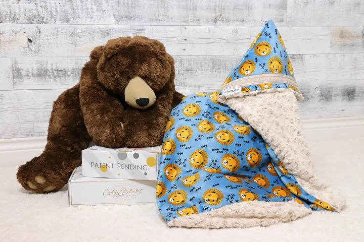 Rigley the first multi functional baby blanket