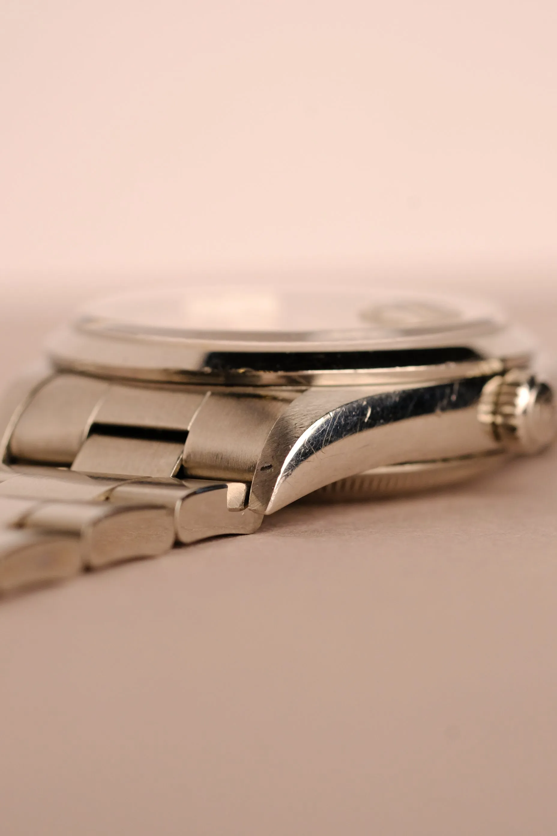 Rolex Date 15200 Unpolished Warm Silver Dial - 1999