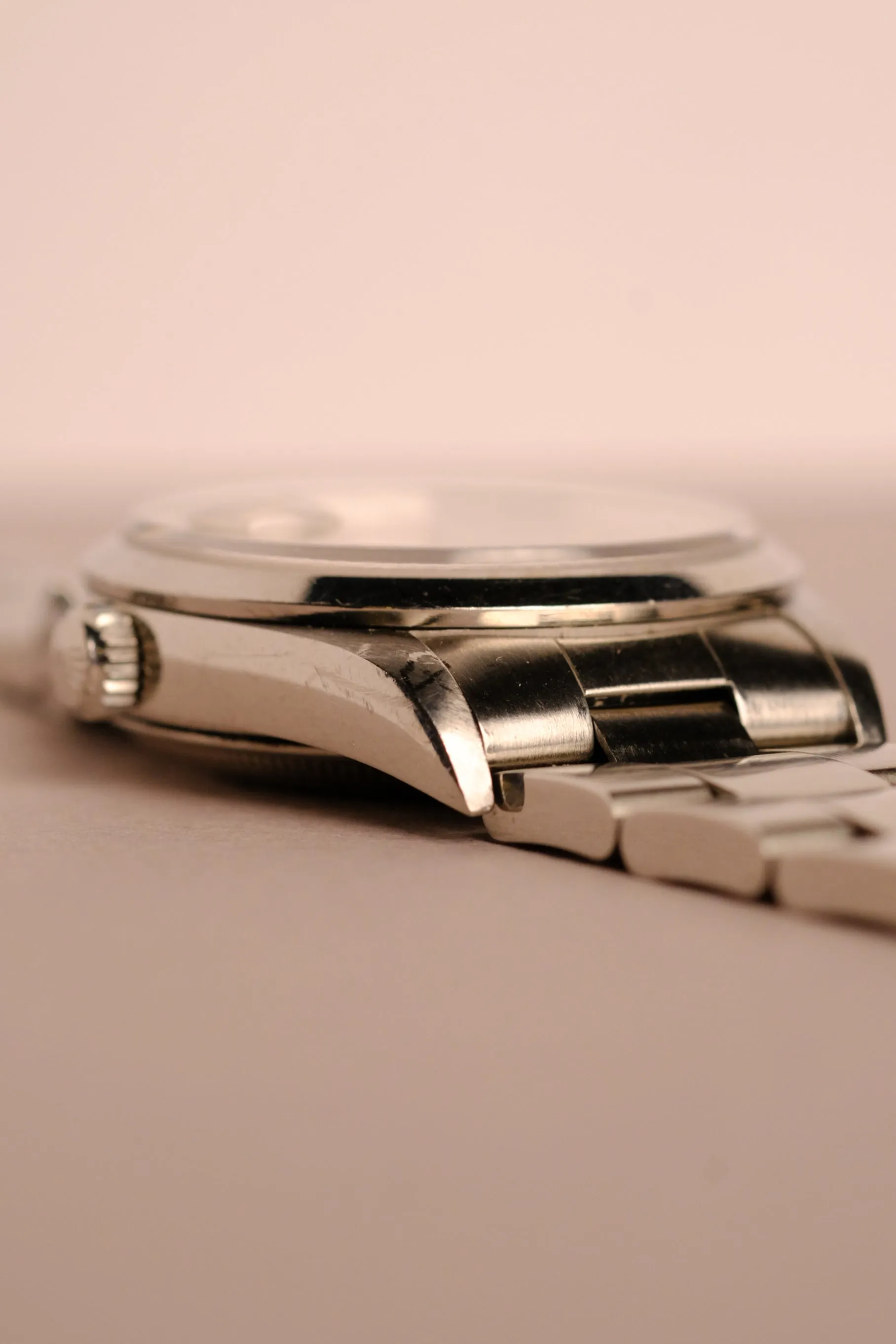Rolex Date 15200 Unpolished Warm Silver Dial - 1999
