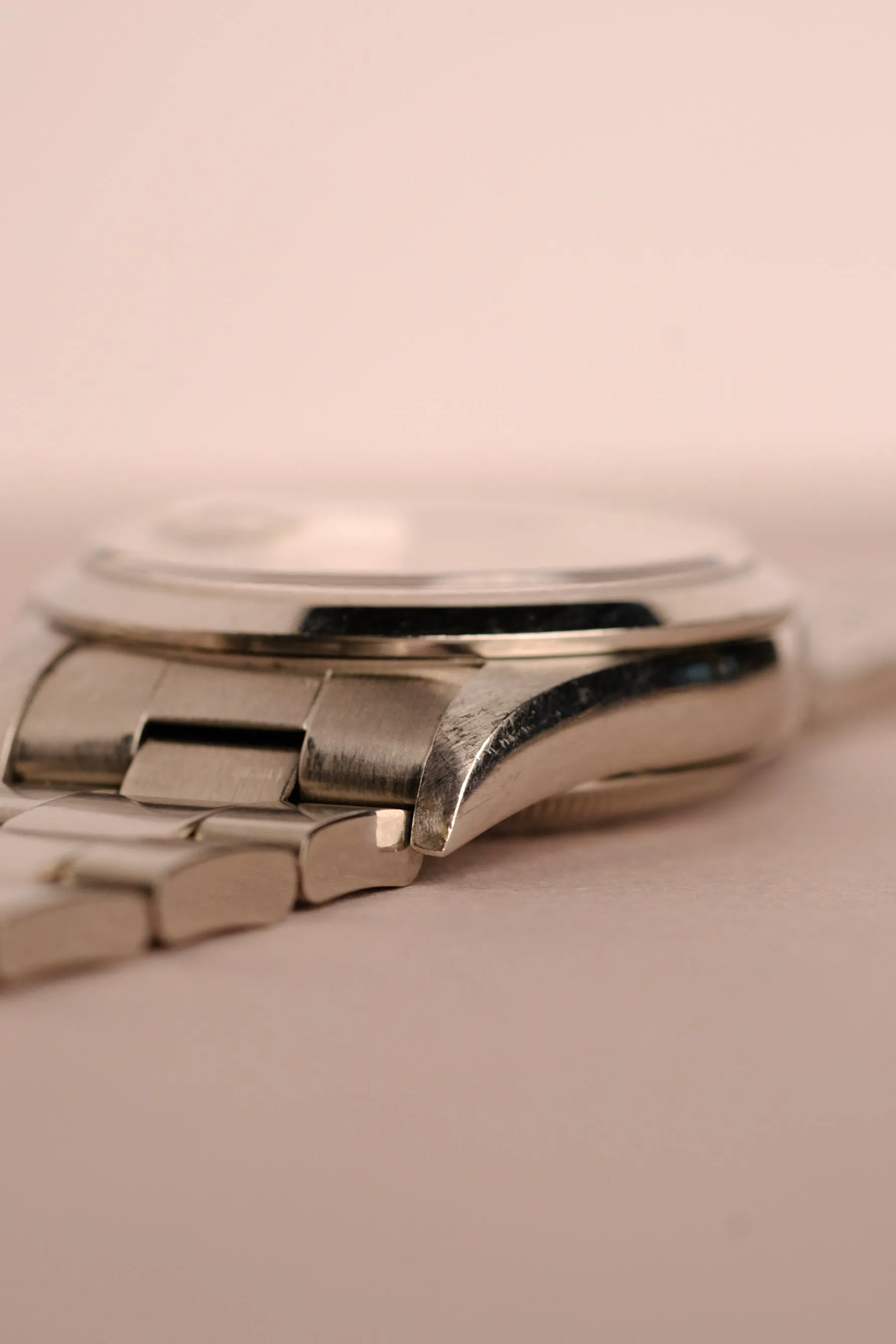 Rolex Date 15200 Unpolished Warm Silver Dial - 1999