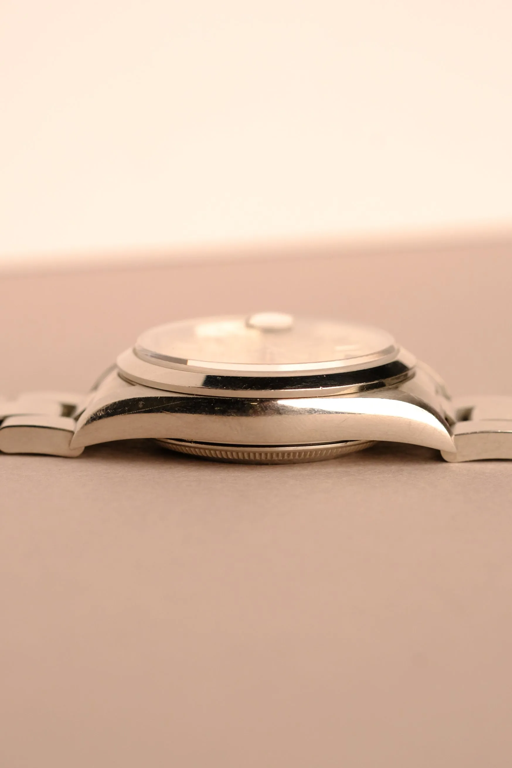 Rolex Date 15200 Unpolished Warm Silver Dial - 1999