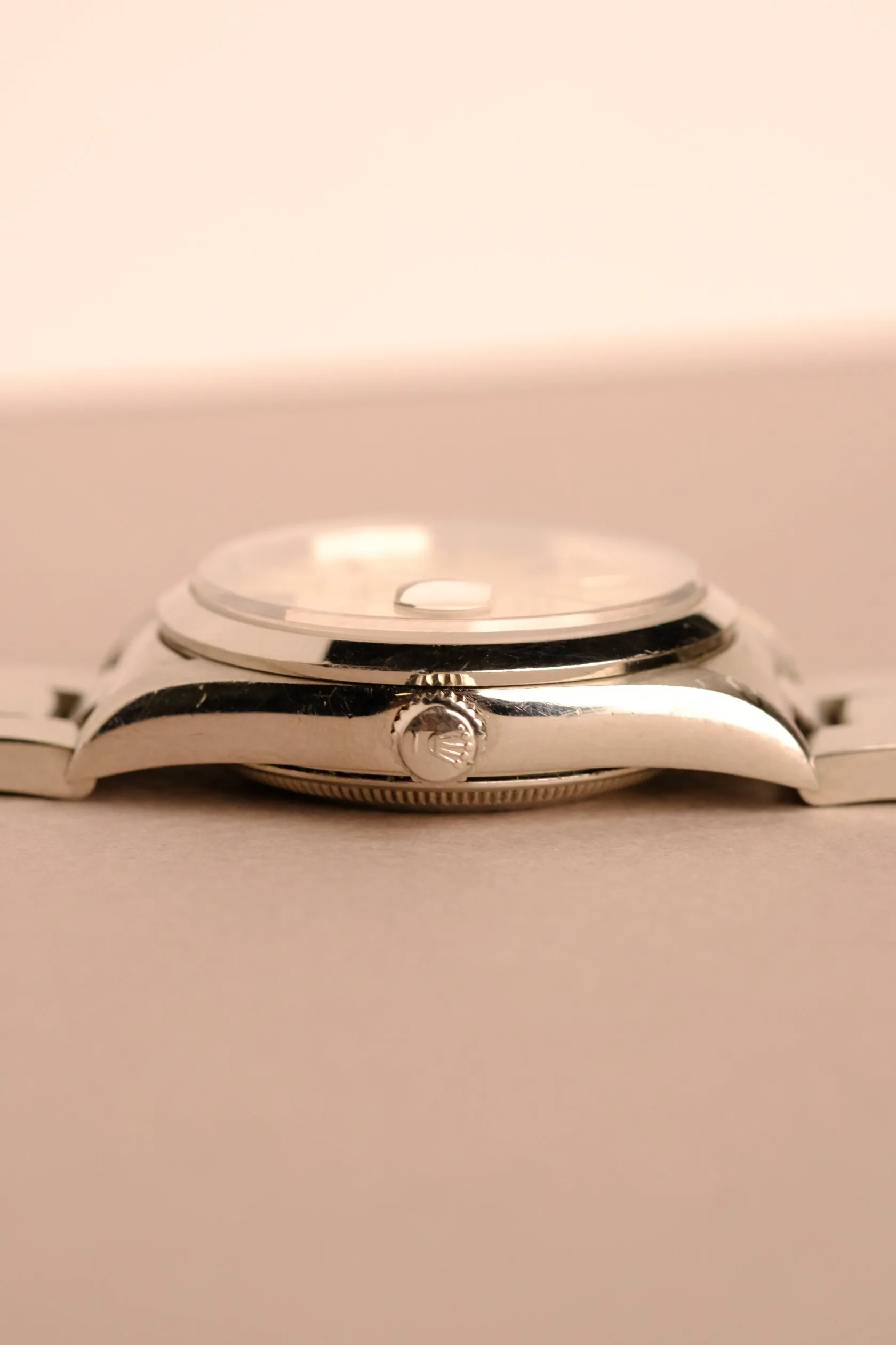 Rolex Date 15200 Unpolished Warm Silver Dial - 1999