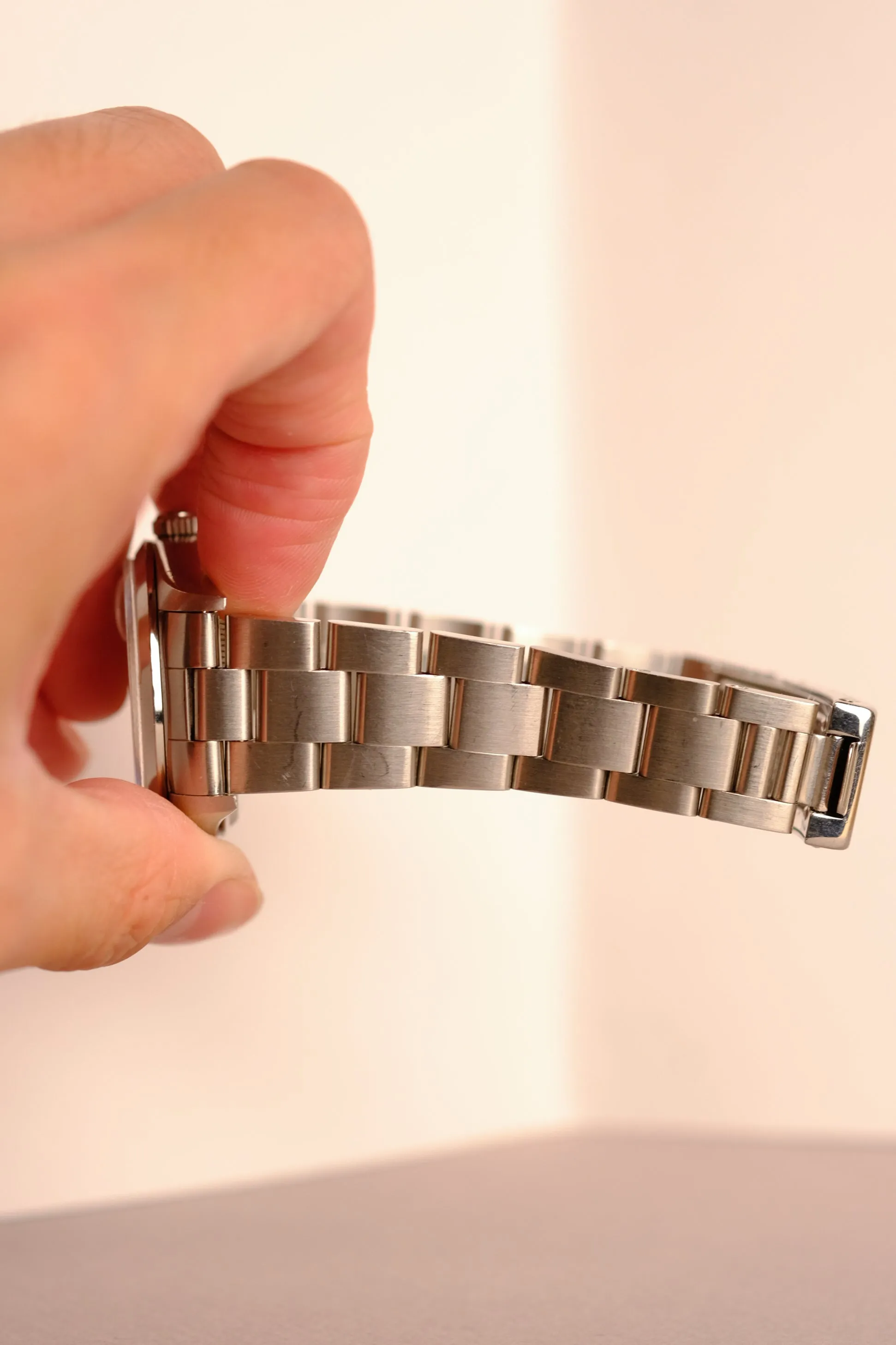 Rolex Date 15200 Unpolished Warm Silver Dial - 1999