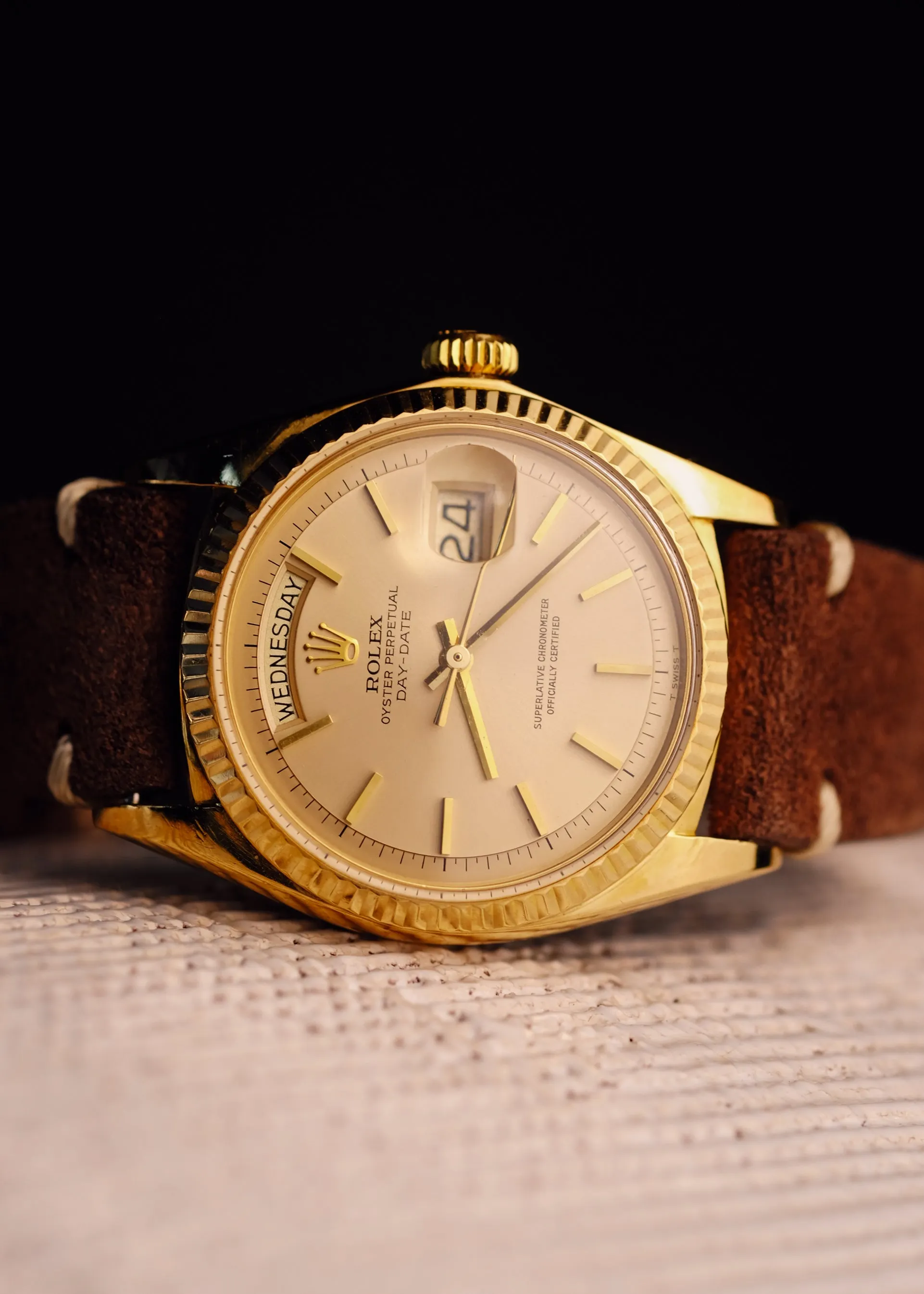 Rolex Day-Date 1803 Bronze Champagne Dial  No-Lume - 1972