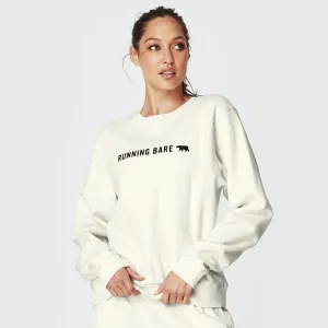 RUNNING BARE WOMENS LEGACY CREW SWEAT