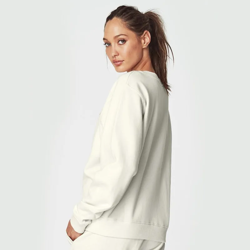 RUNNING BARE WOMENS LEGACY CREW SWEAT