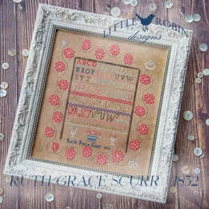 Ruth Grace Scurr - 1832 - Little Robin Designs - Cross Stitch Pattern