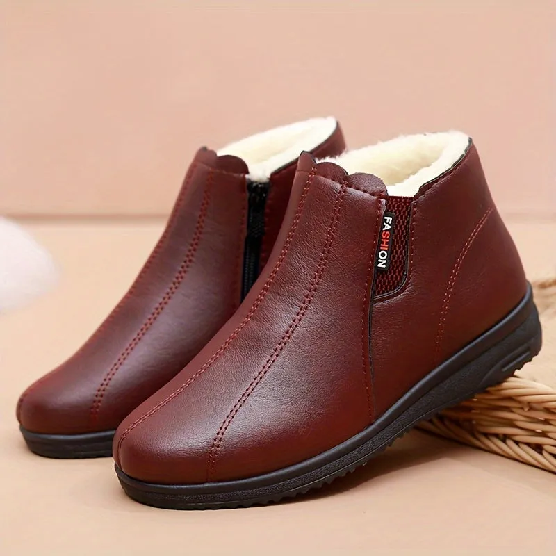 Sarah - Women's Cozy Winter Boots with Wool Lining