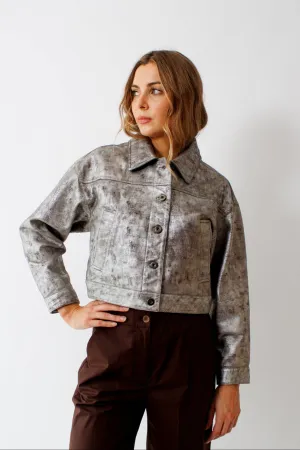 Seventy Laminated Suede Jacket