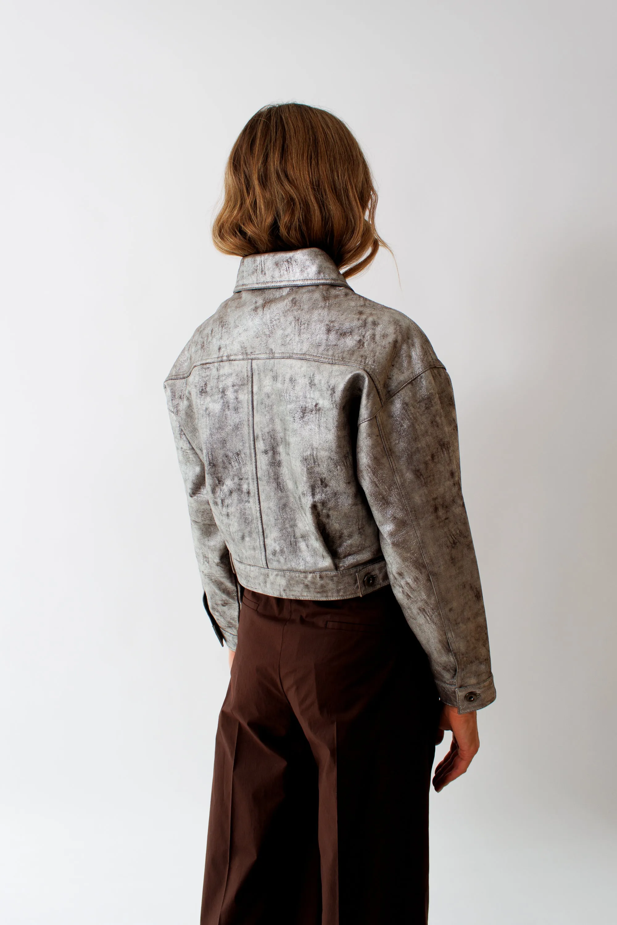 Seventy Laminated Suede Jacket