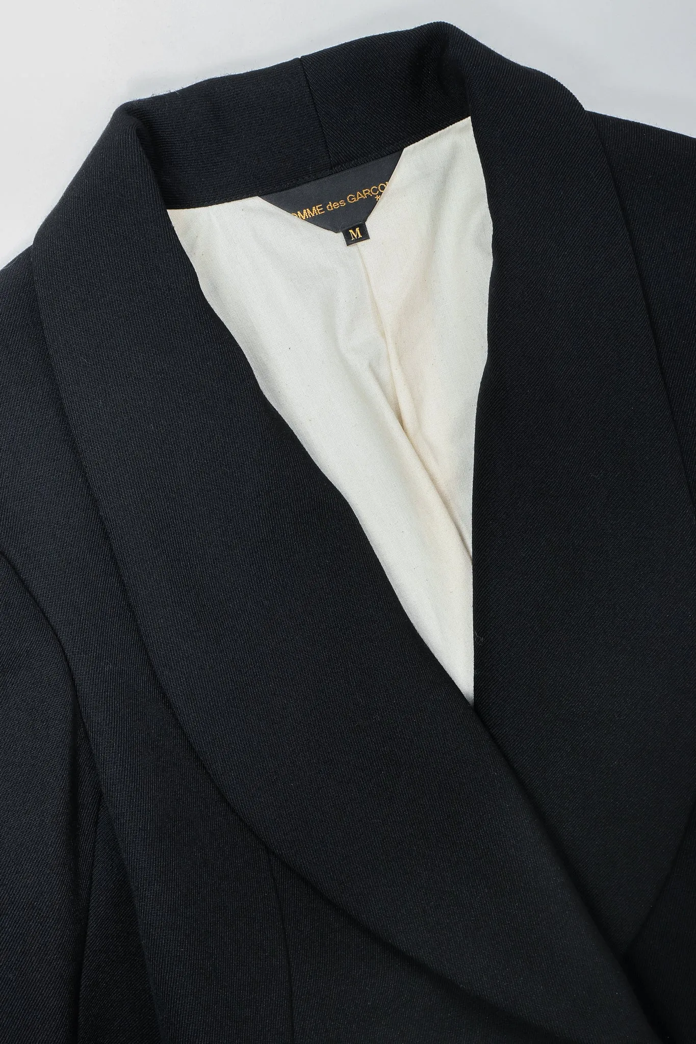 Shawl Collar Cutaway Coat