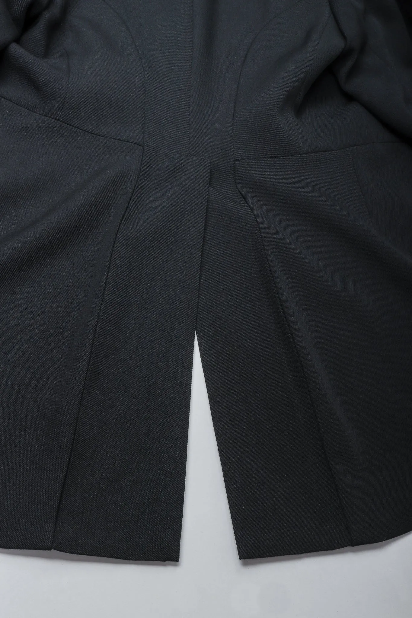 Shawl Collar Cutaway Coat