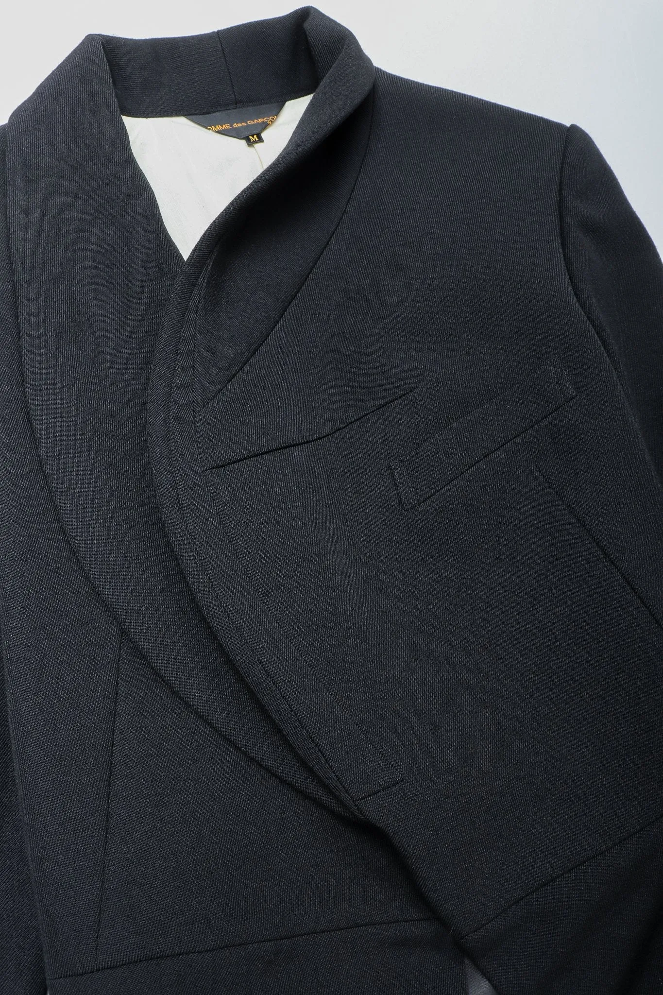 Shawl Collar Cutaway Coat