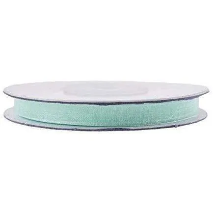 Sheer Organza Ribbon, 1/4-inch, 25-yard
