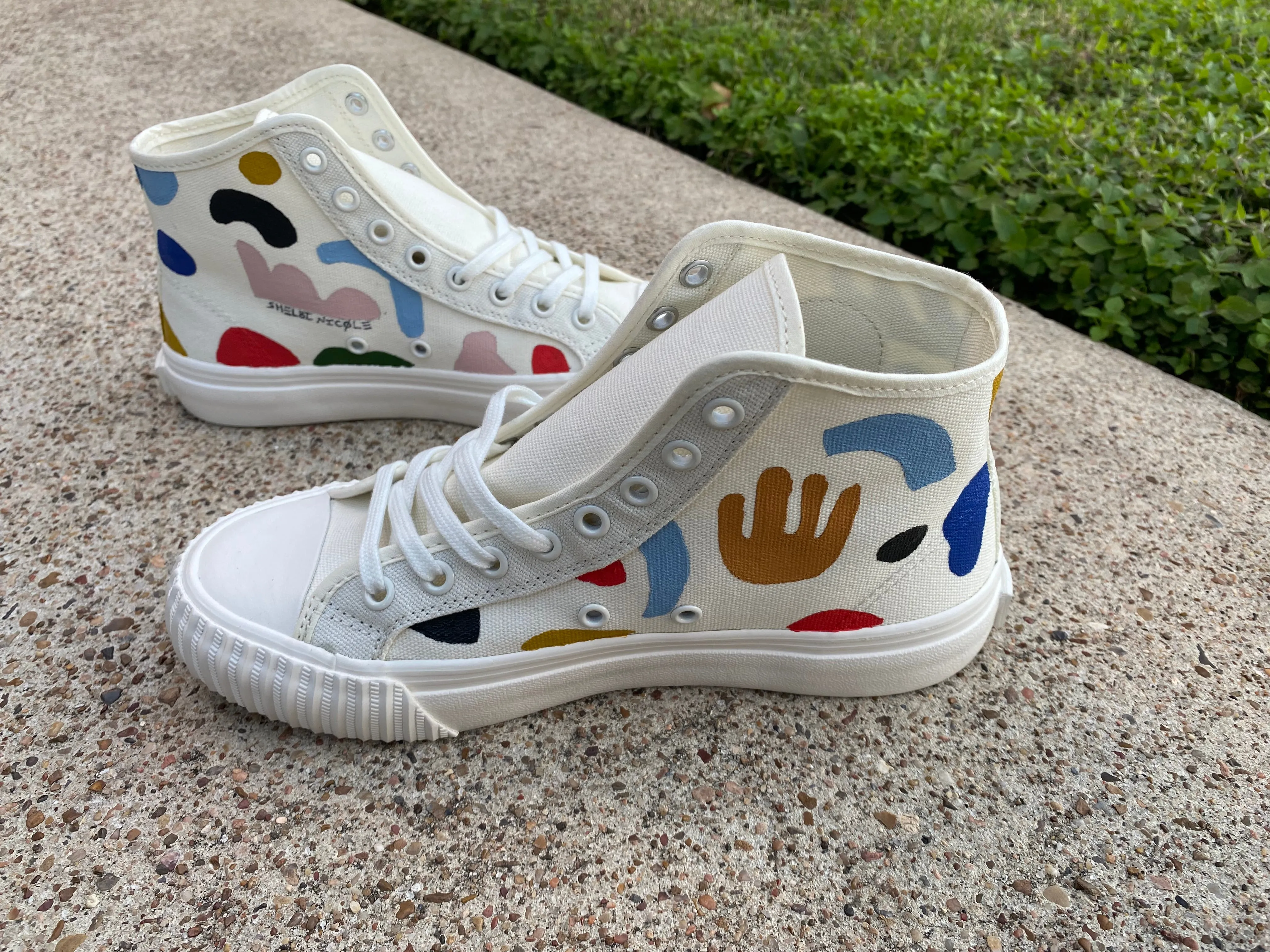Shelbi Nicole x PF Flyers Custom Painted Shoes