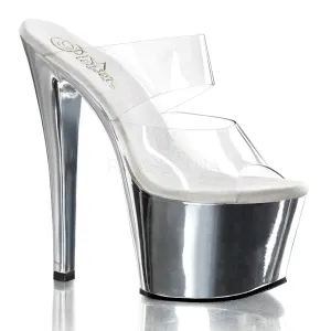 SKY-302  Clear/Silver Chrome