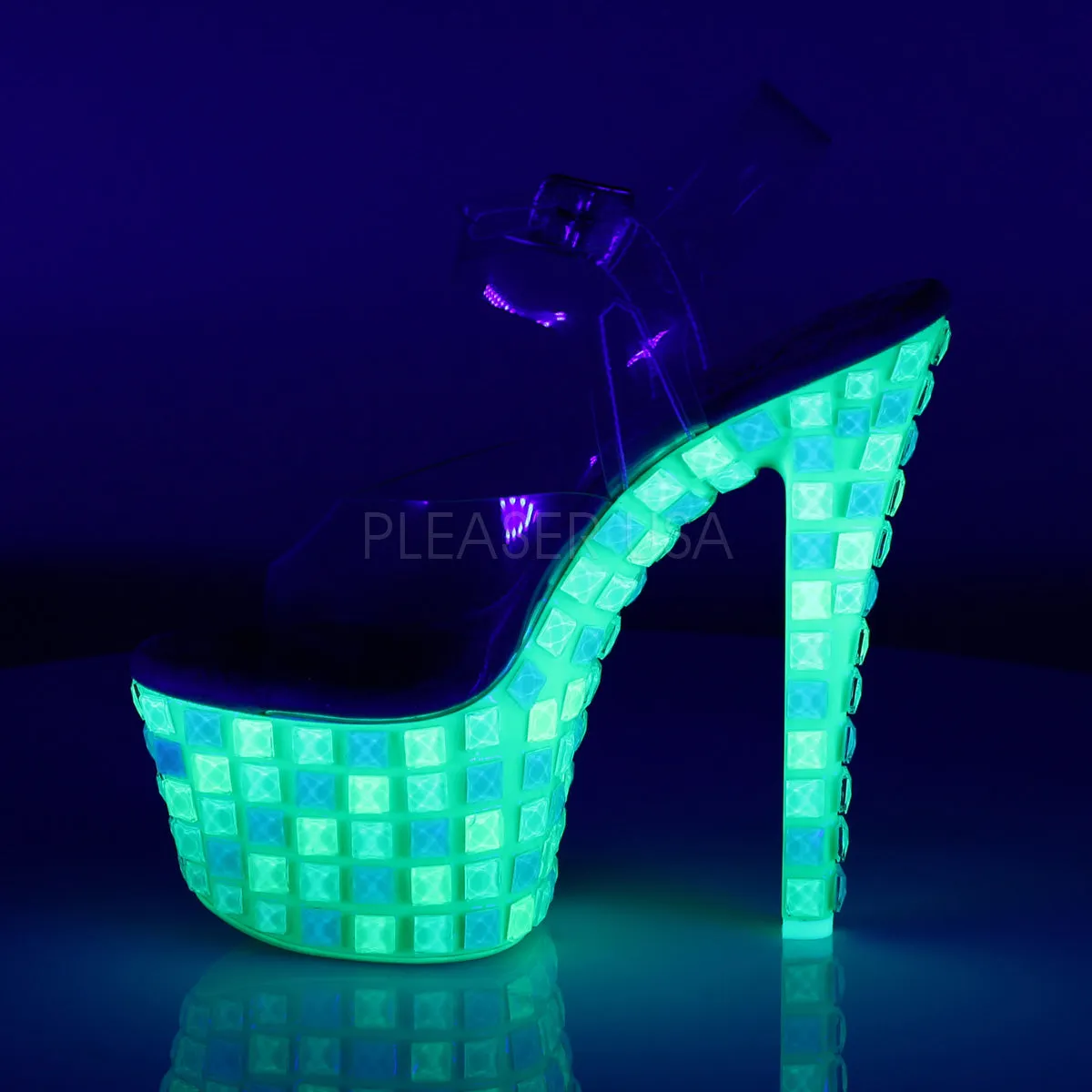 SKY-308UVTL  Clear/Neon Green