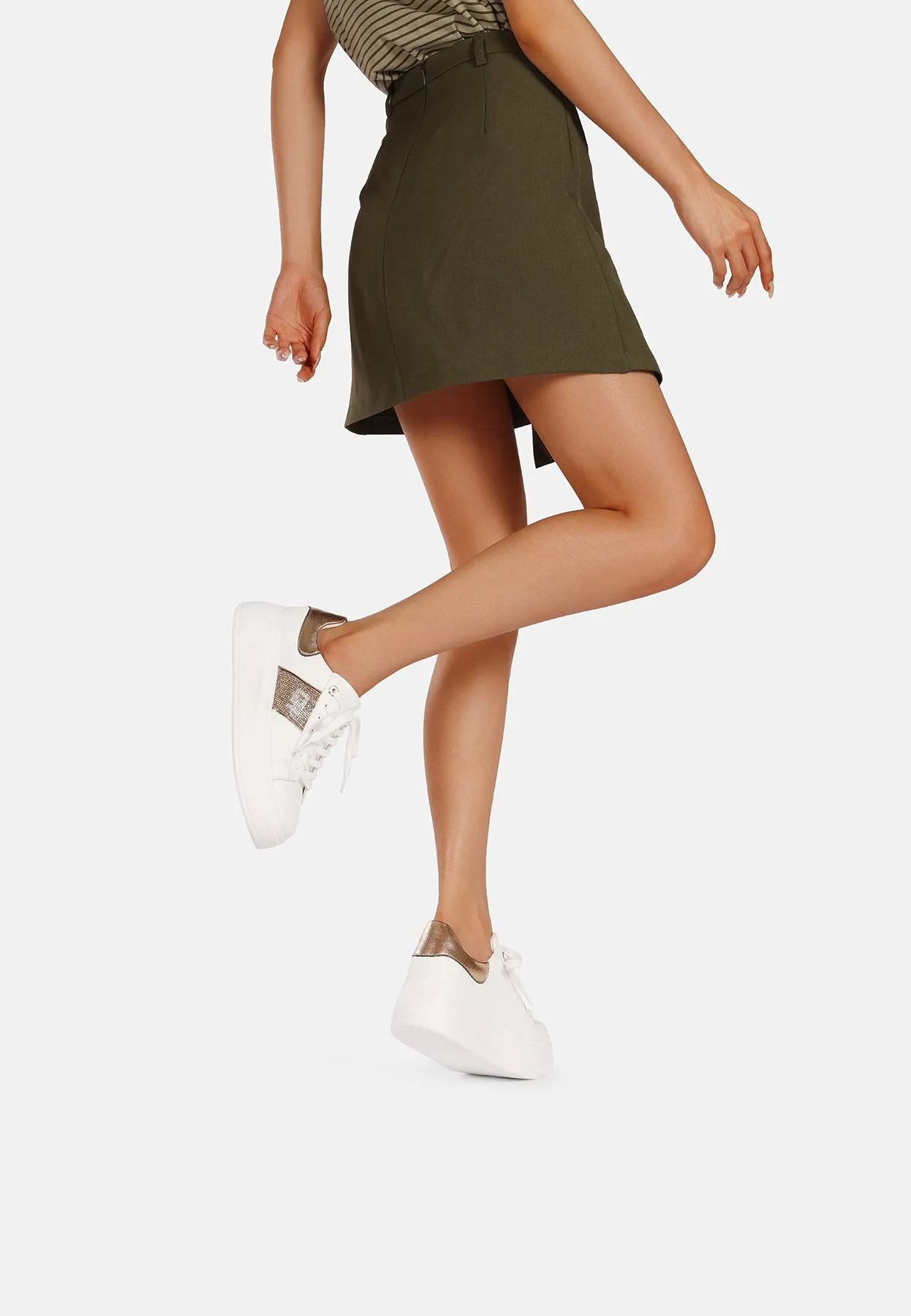 Sneakers con suola alta X31-12