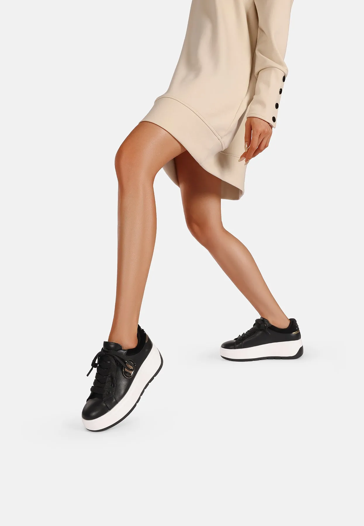 Sneakers con suola alta X31-4