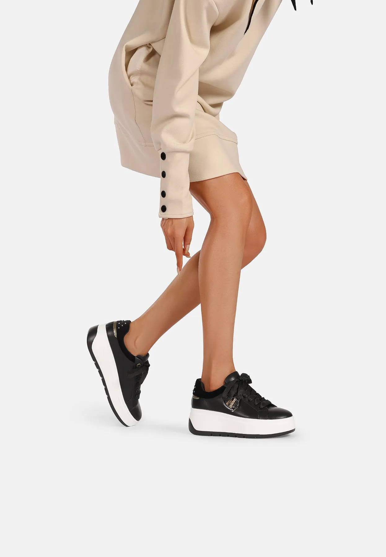 Sneakers con suola alta X31-4