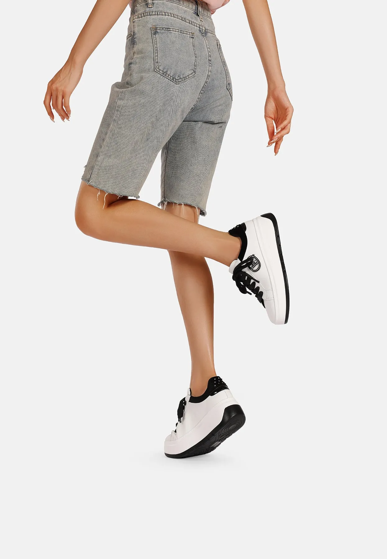 Sneakers con suola alta X31-4