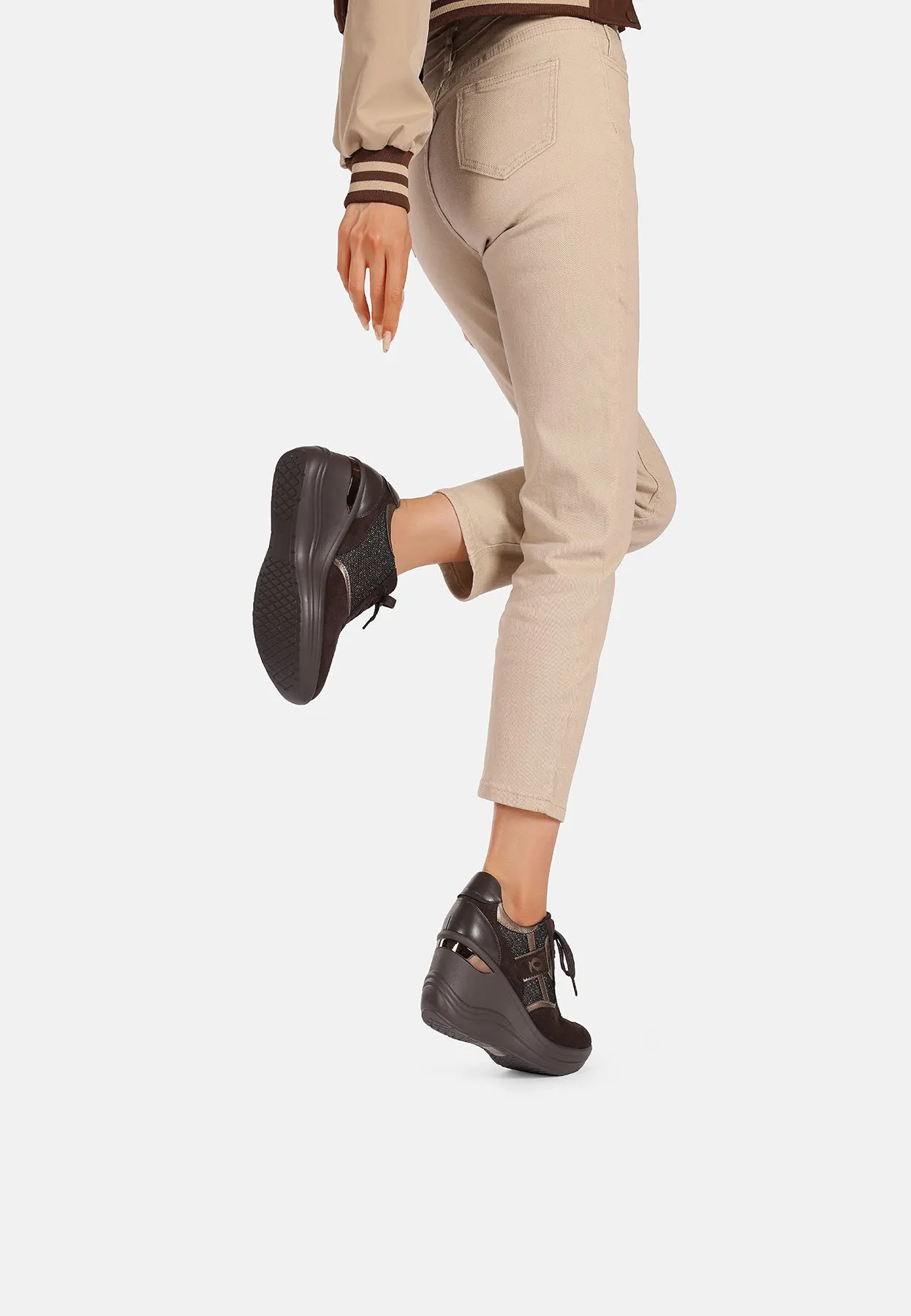 Sneakers con tacco X31-40
