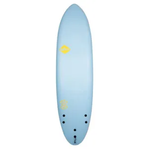 Softech Brainchild FCS II 7'6 Soft Surfboard - Mist