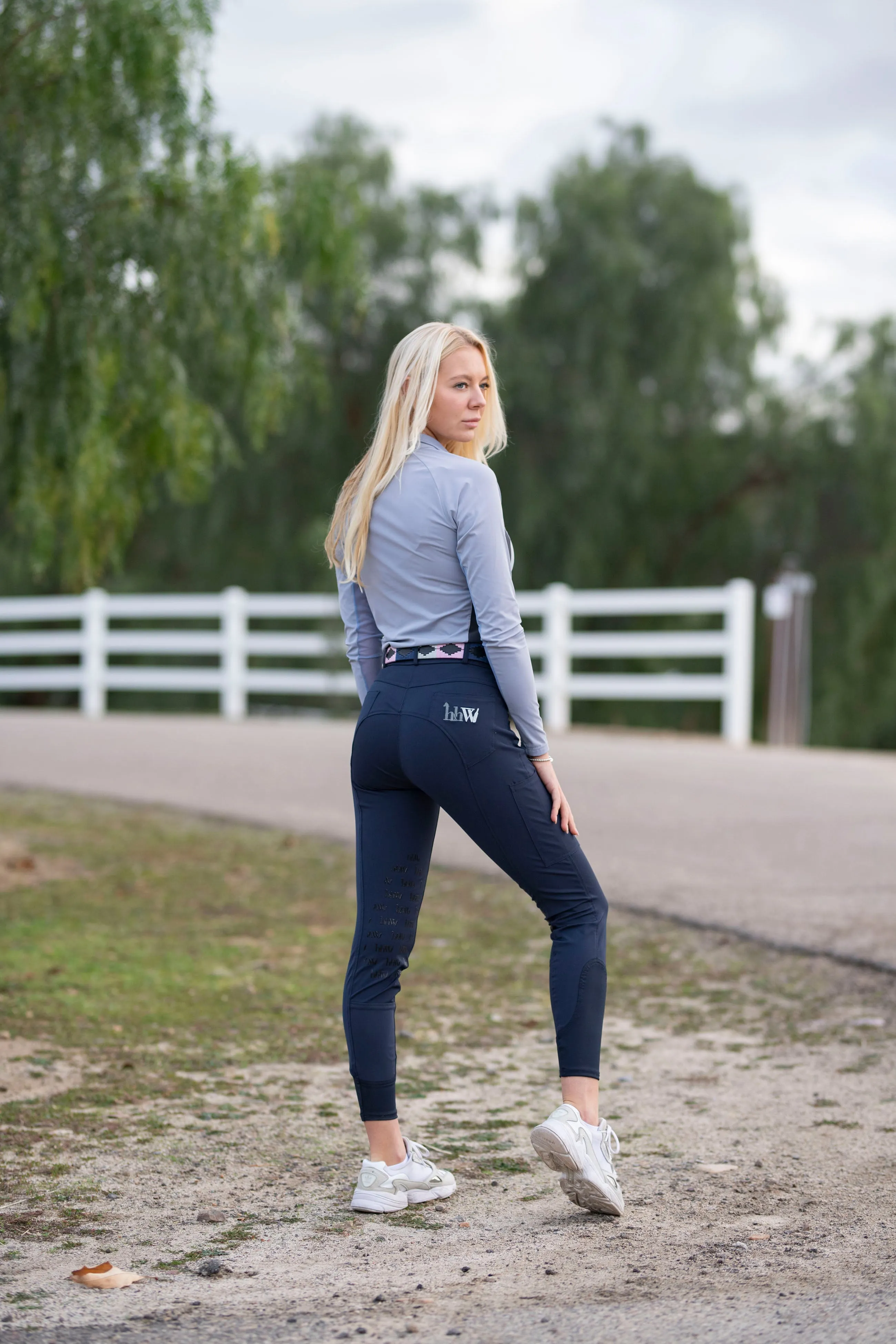 Solid Foundation "Magic Breeches"- Full Seat/Knee patch Options - 5 colors