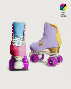 Street Diamond w/without air holes Quad Roller Skates Color Jam
