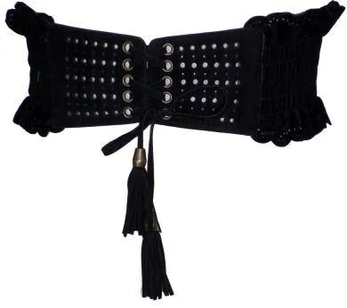 Stretch Suede Belt