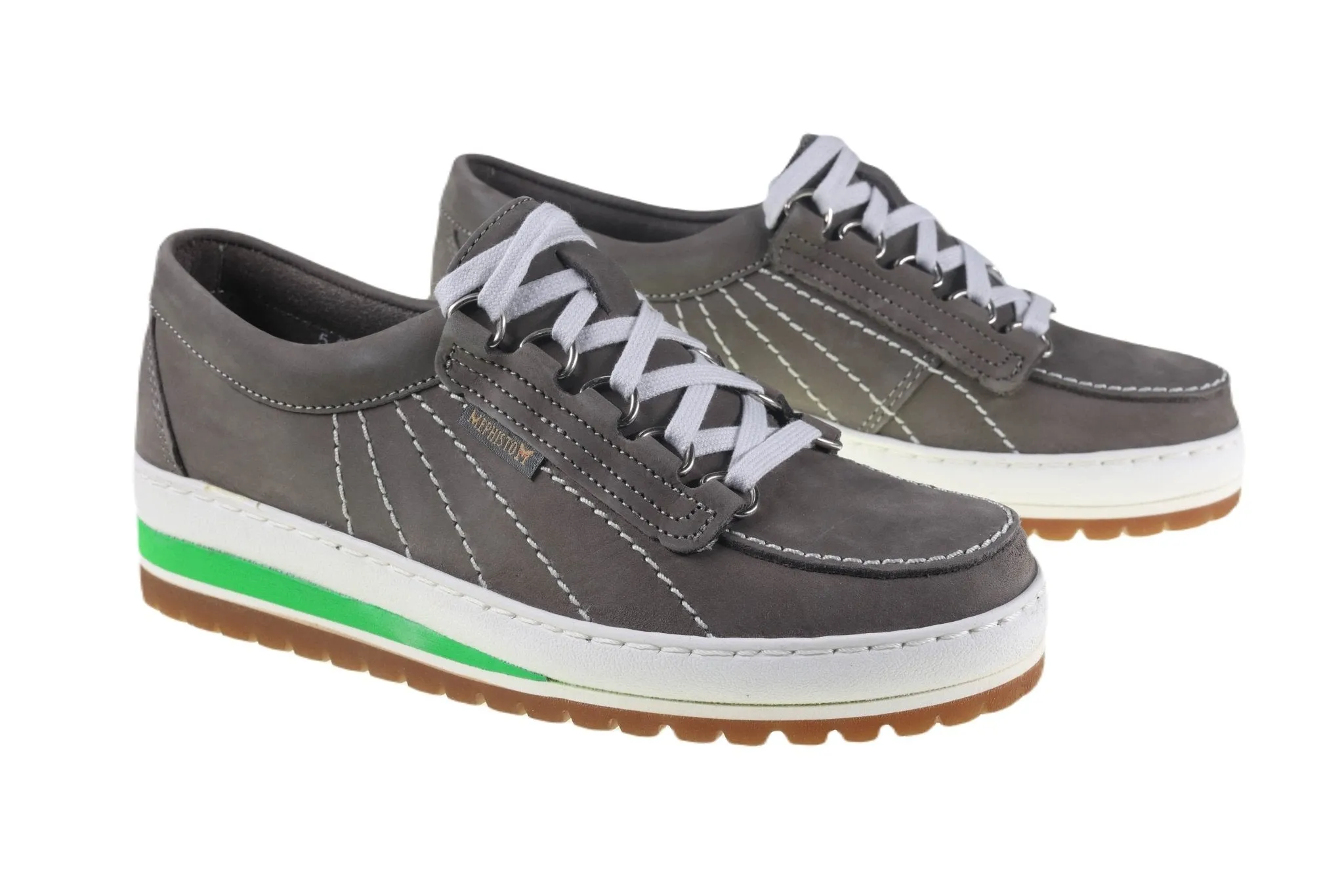 'Super Lady' women's mephisto originals sneaker - dark taupe