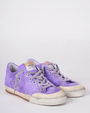 super-star suede upper star and heel - purple 45344