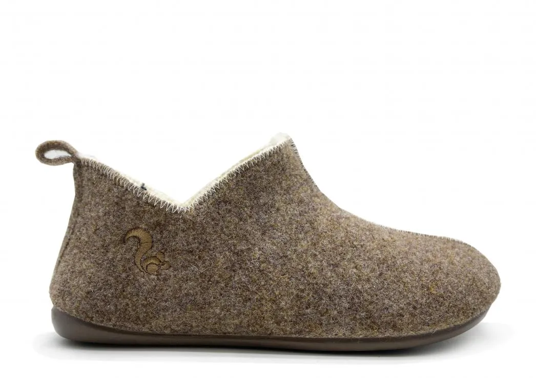 Thies Women Slipper Boots 'Love', beige
