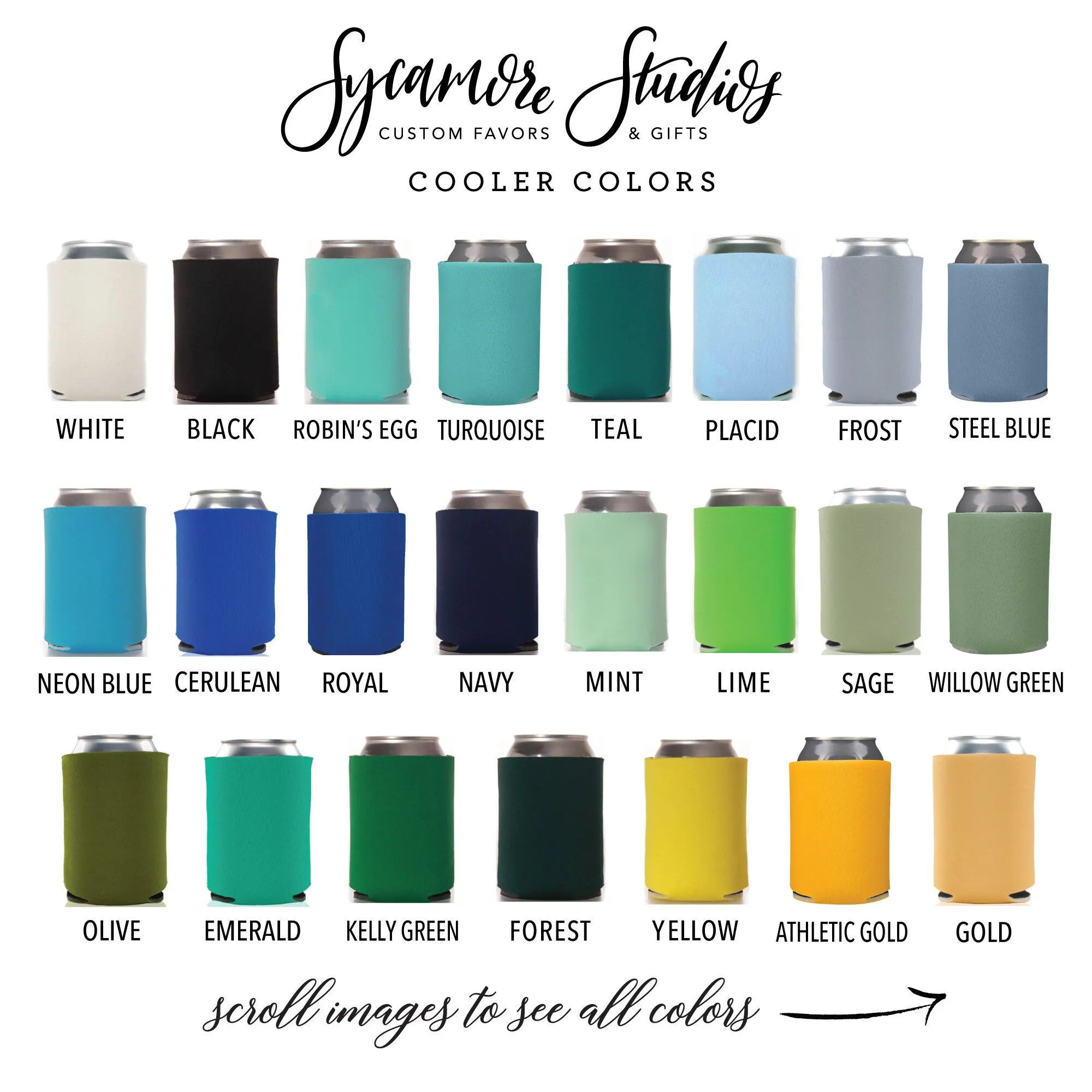 To Have & To Hold - Wedding Can Cooler #40R