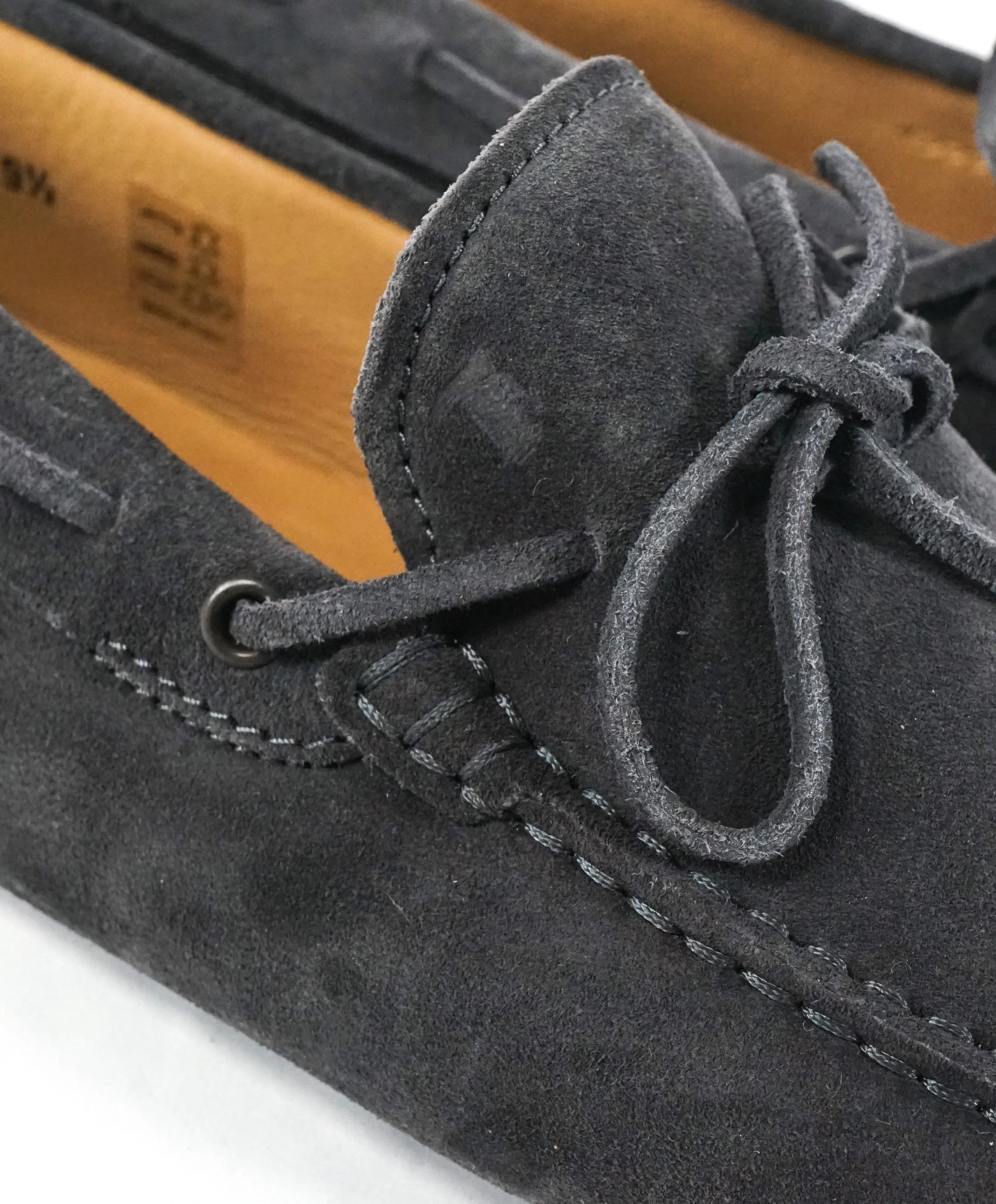 TOD’S - Laccetto Gray Knot Front Driver Loafer - R-10.5 L-10