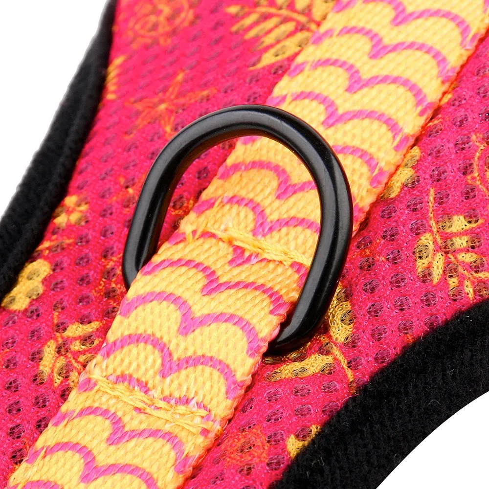 Tropical Party Air-Mesh Dog Harness