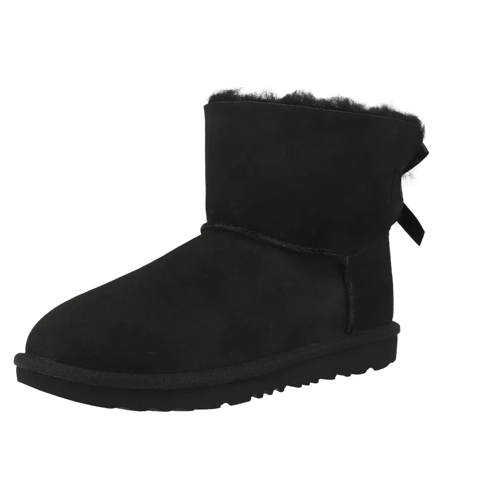 UGG Bailey Bow II Mini Black Kids Boots