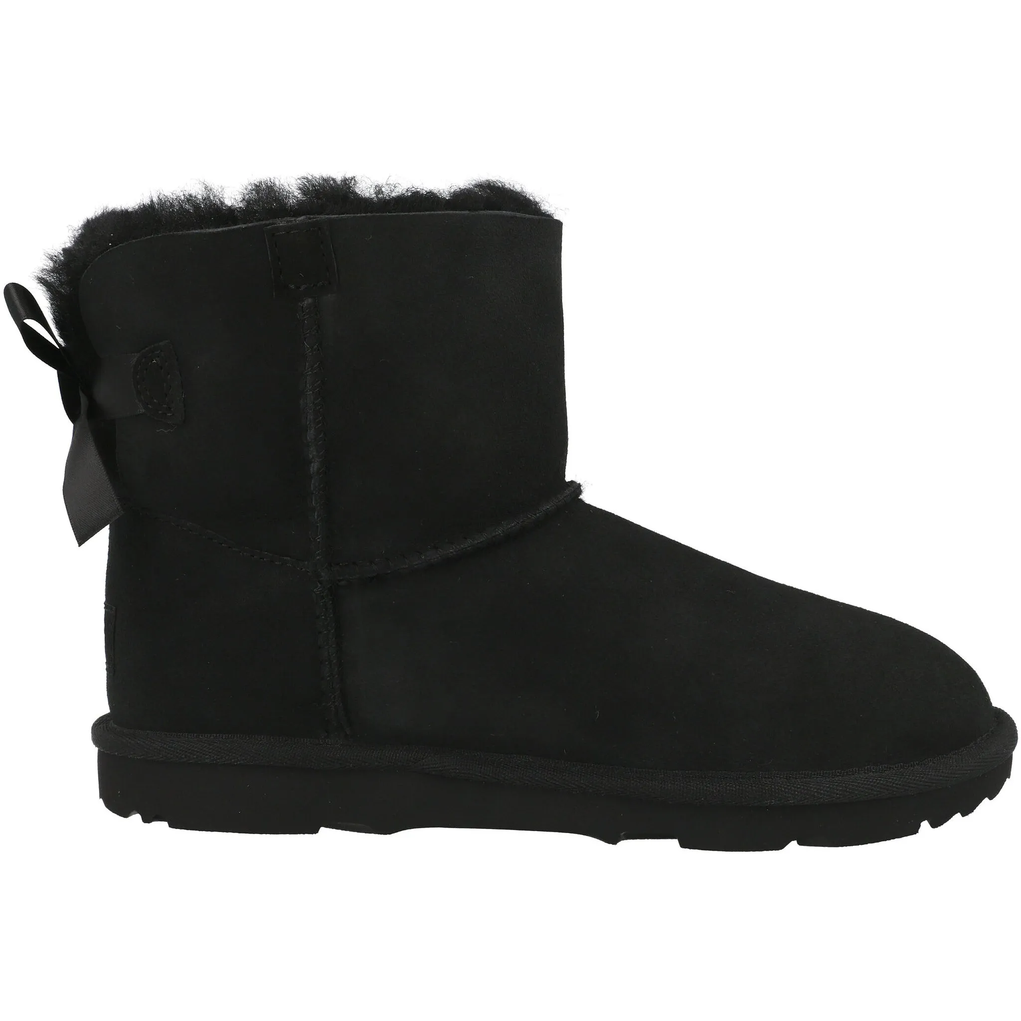 UGG Bailey Bow II Mini Black Kids Boots