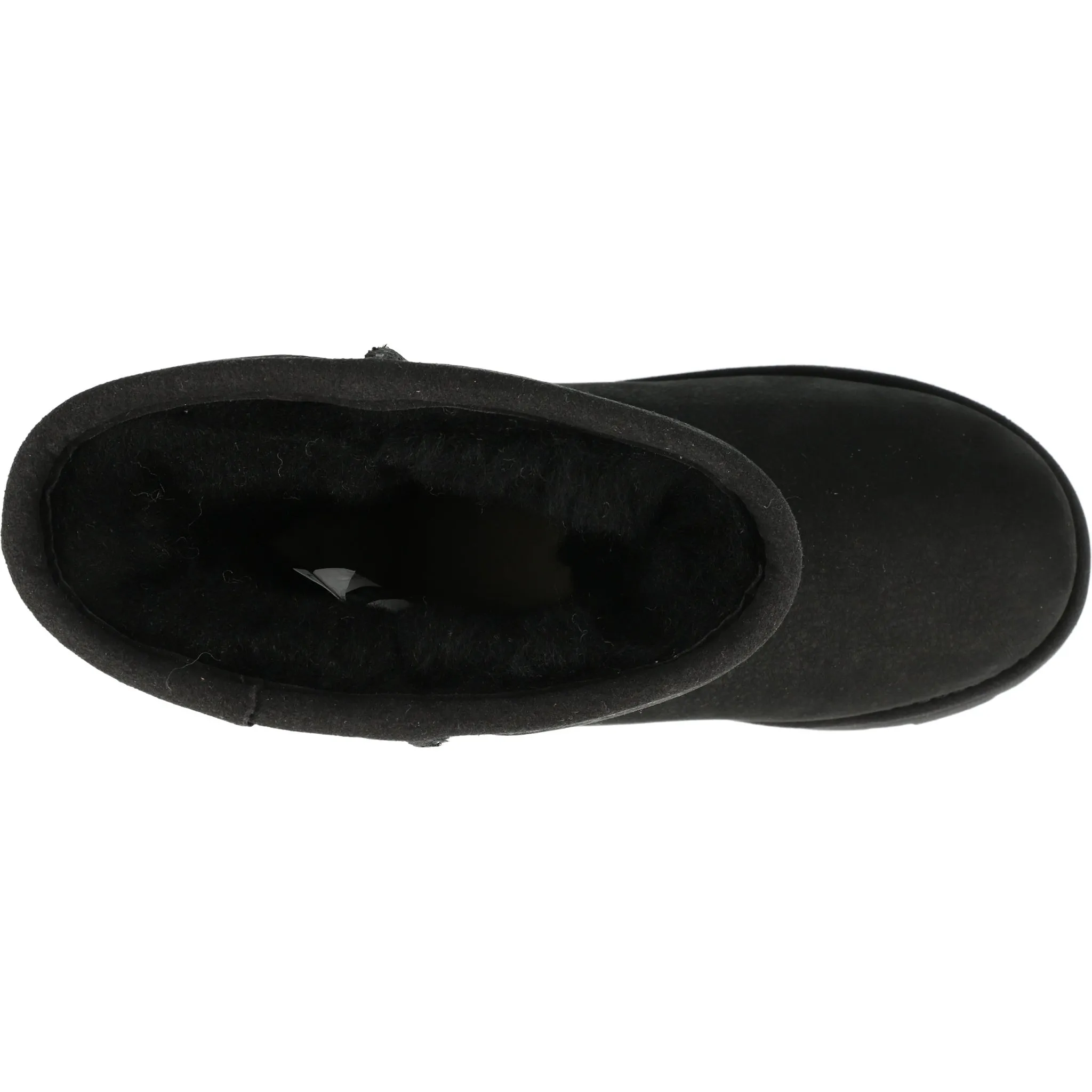 UGG Classic Short II Kids Waterproof Black Boots